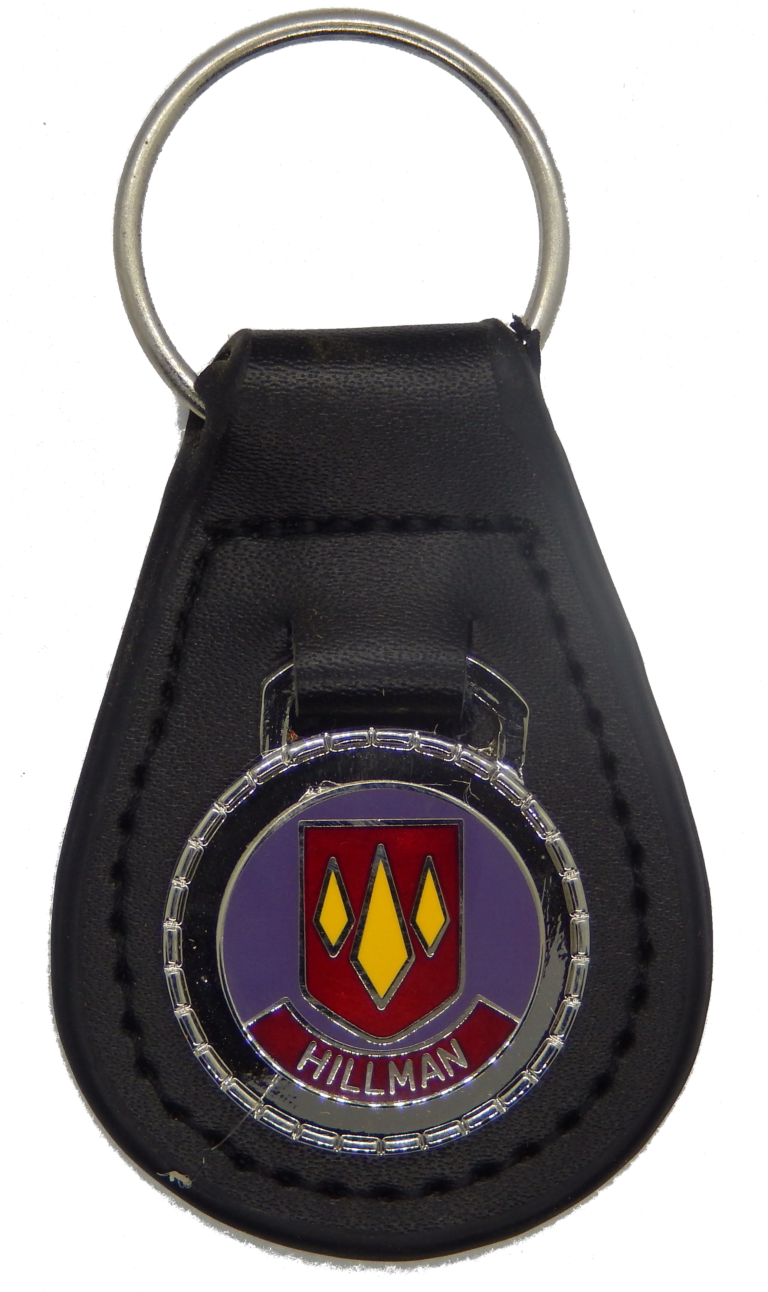 Hillman Leather Key Ring » Banners and Badges