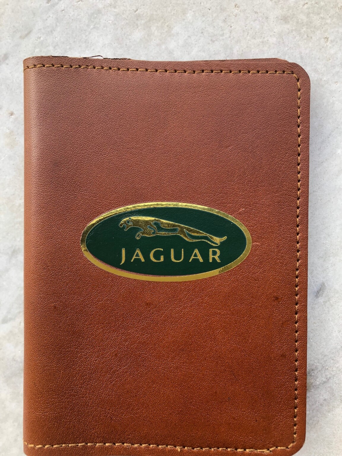 Jaguar Leather Log Book Cover » Banners and Badges