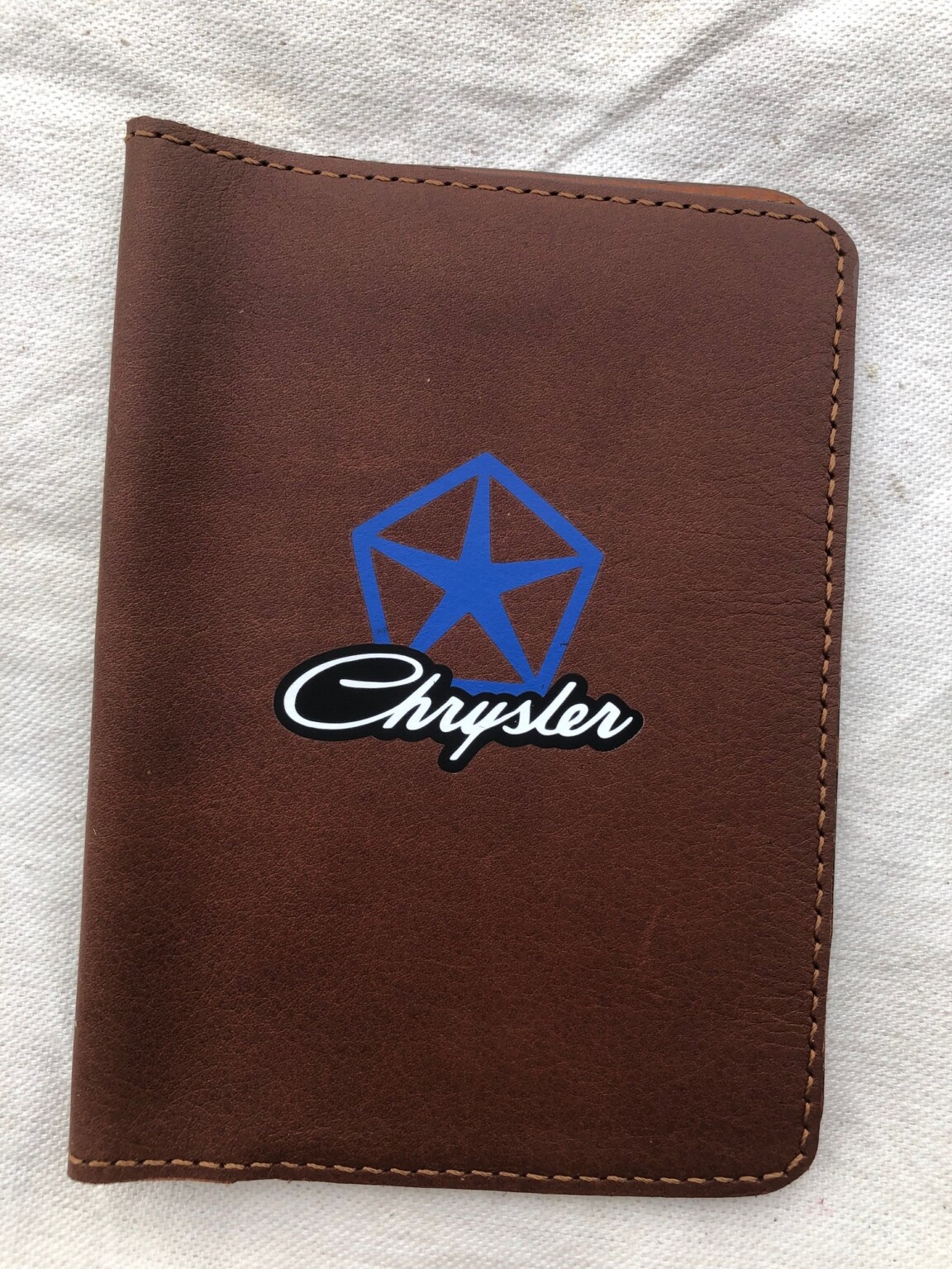 Chrysler Log Book Cover » Banners and Badges